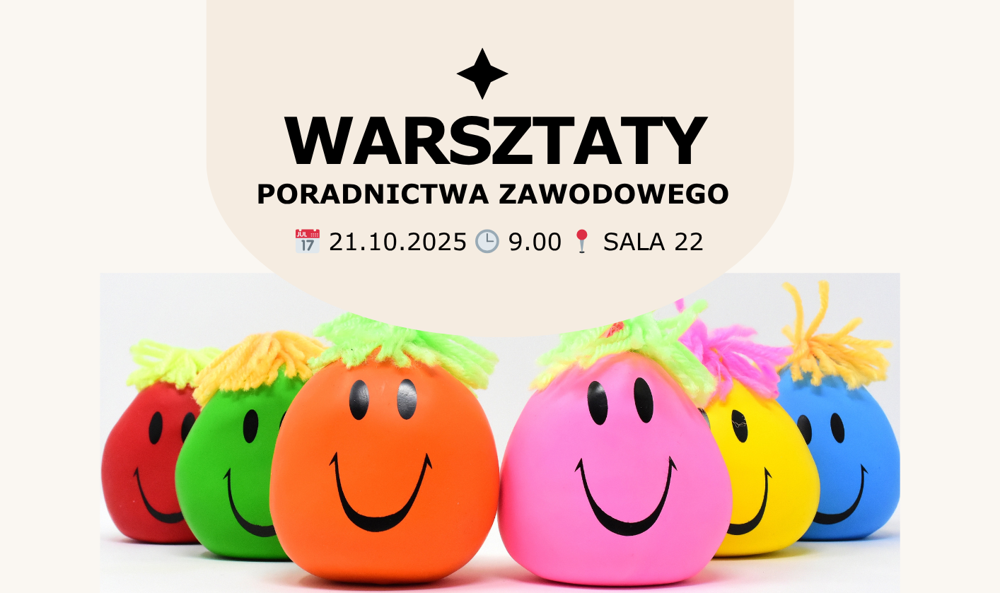 Zdjęcie artykułu Dołącz do warsztatów poradnictwa zawodowego w dniu 21 października 2025r.