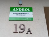 Obrazek dla: 193.Firma ANDROL Mechanika Rolnicza i Pojazdowa