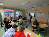 Obrazek dla: Spotkanie pracowników PUP z uczniami Szkoły Podstawowej w Kraszewie