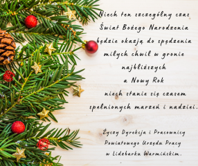 Zdjęcie artykułu Życzenia z okazji Świąt Bożego Narodzenia