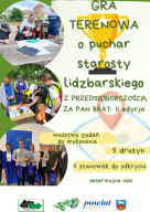Zdjęcie artykułu Gra terenowa o puchar Starosty Lidzbarskiego „Z przedsiębiorczością za pan brat - II edycja”